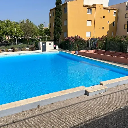 Apt T3 Avec Piscine, Bien Situe Apartament Agde